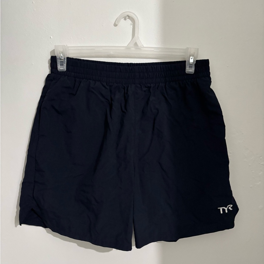 TYR Charcoal Gray Athletic Shorts